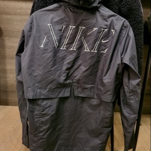 Nike zip up rain jacket